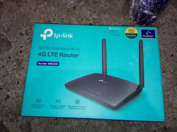 TP link router 4g LTE SIM krtys