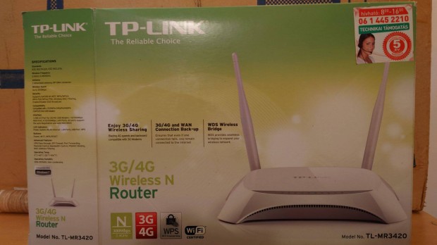TP link wireless router 3G/4G