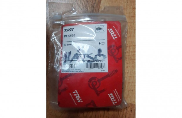 TRW PFK520 Tartozkkszlet, hts trcsafkbetthez KIA Sorento