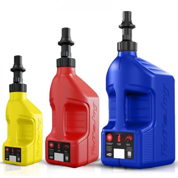 TUFF JUG 2,5G/10L piros Tuff Jug fekete Ripper kupakkal G3