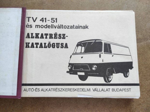 TV 41-51 s modell vltozatainak alkatrszkatalgus