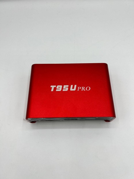 TV Box T95Upro televzi okost tvirnytval, piros