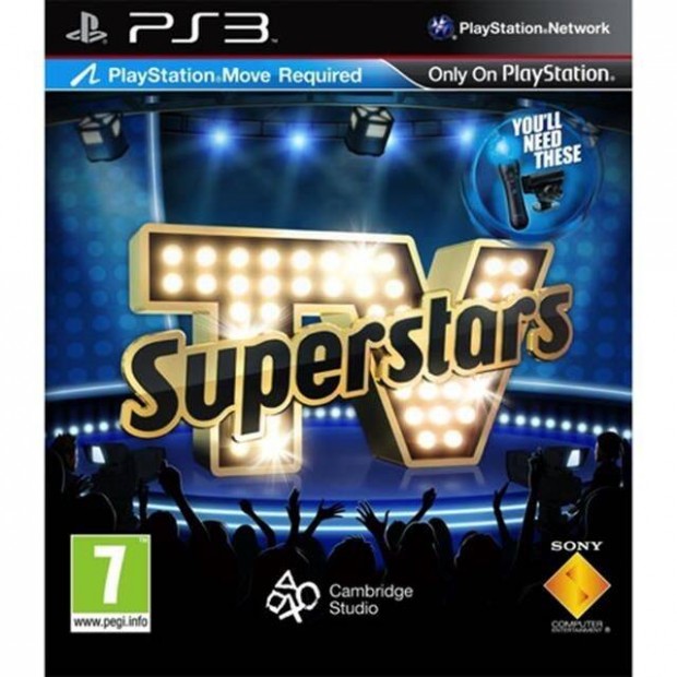 TV Superstars eredeti Playstation 3 jtk
