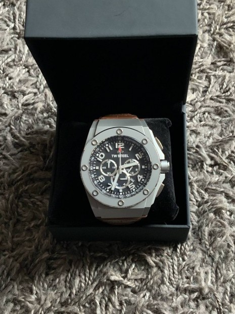 TW Steel Sahara Force Black 48 mm Quartz Chronograph ra 