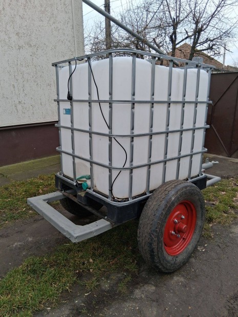 TZ4K MT8 R�ba 15 Jap�n kistraktorokhoz val� v�zsz�ll�t� tart�llyal