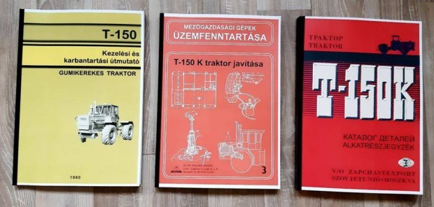 T-150 traktor kezelsi, javtsi s alkatrszkatalgus