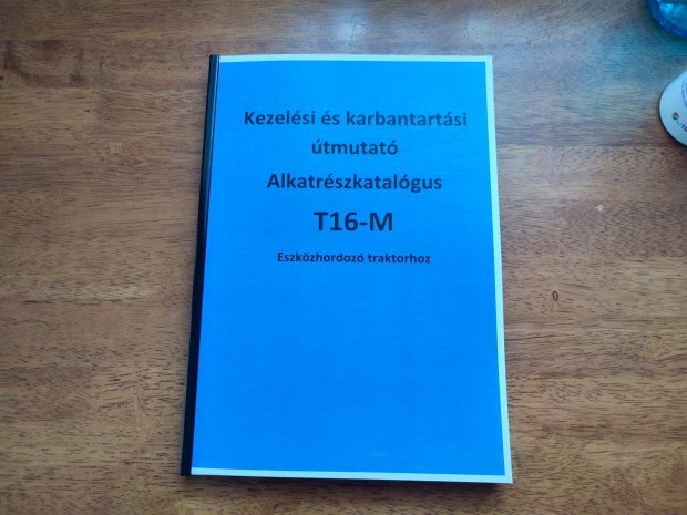 T-16M eszkzhordoz kezelsi s alkatrszkatalgus