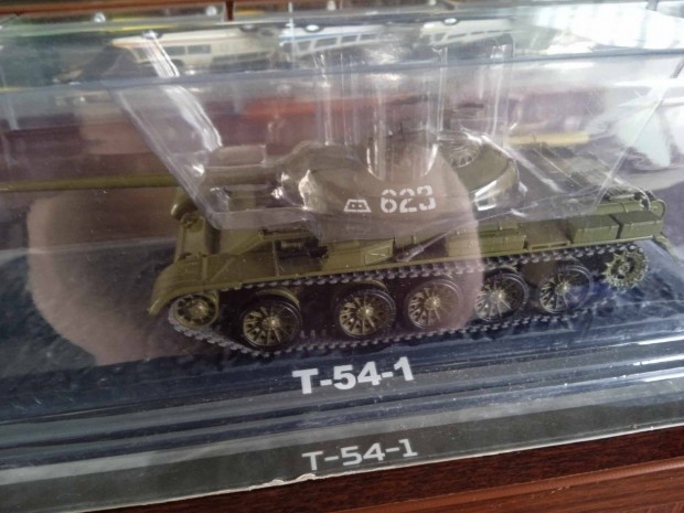 T 54-1 "Tanki dea" tank kisauto modell 1/43 Elad