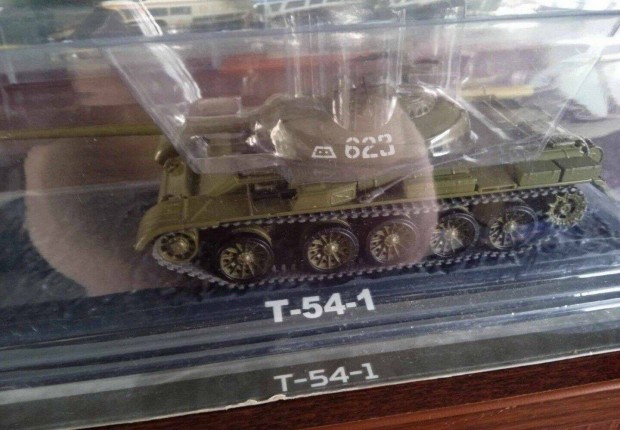 T 54-1 "Tanki dea" tank kisauto modell 1/43 Elad