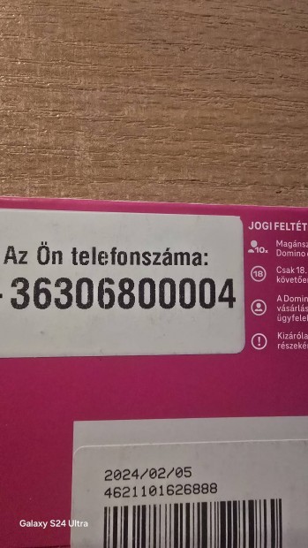 T Mobil Kny Telefonszm 6800004