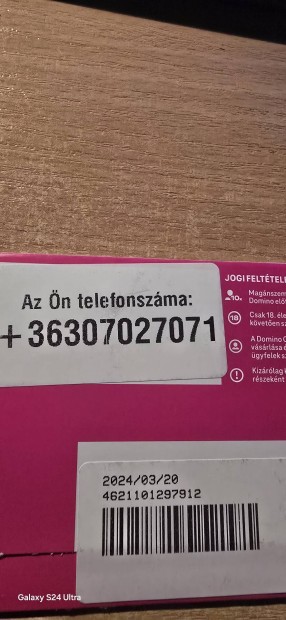 T Mobil Kny Telefonszm 70.2.70.71.