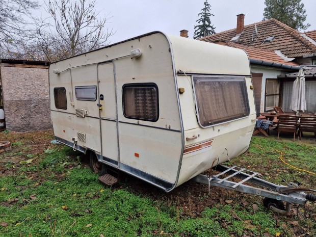 Tabbert Cornet 460 lakokocsi zuhany,wc,melegviz, leszallitassal 