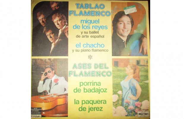 Tablao Flamenco dupla bakelit hanglemez elad