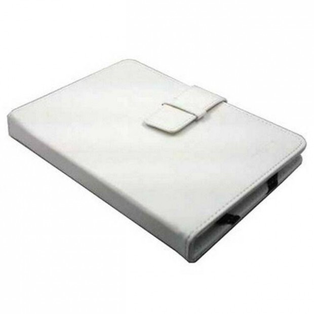 Tablet e-book Mac ipad Tartó Műbőr Tok 7" Fehér
