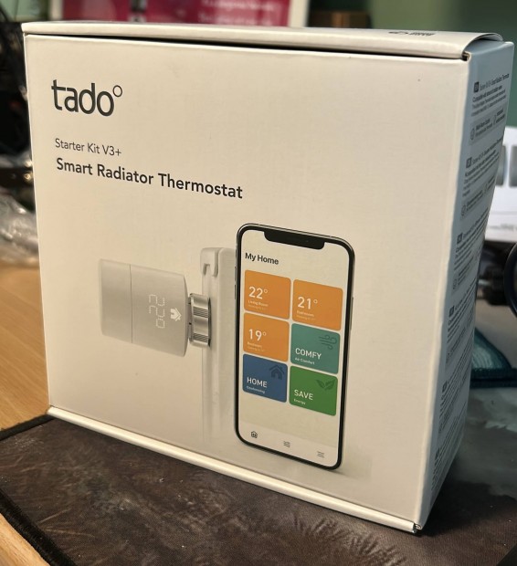 Tado V3+ Smart Thermostat Starter kit (Okos raditor termofej szett)