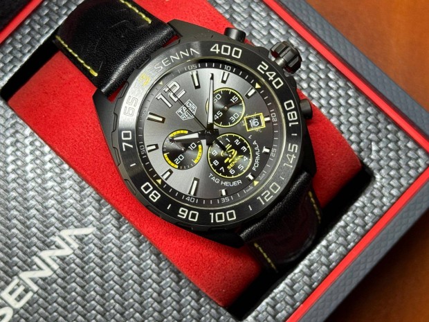 Tag Heuer Formula 1 Senna Special Edition 43 új állapot, garancia Lgsw