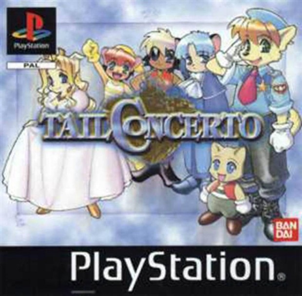 Tail Concerto, Boxed eredeti Playstation 1 jtk