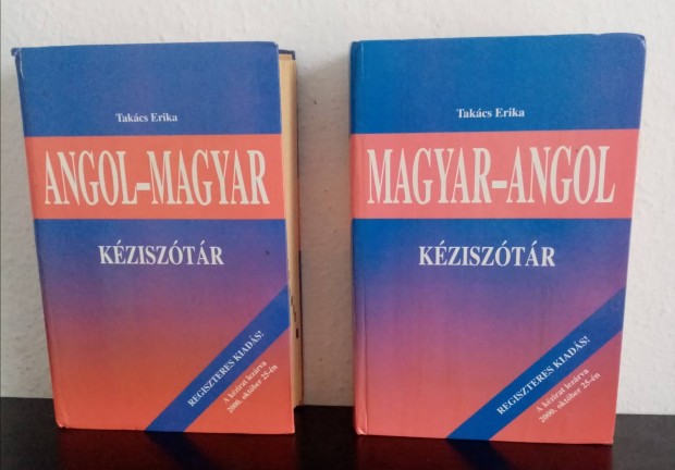 Takcs Erika - Angol - Magyar /Magyar-Angol kzisztr elad 