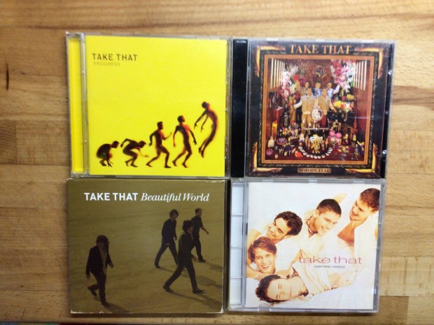 Take That CD lemezek egytt 4 db elad