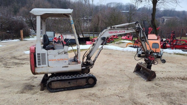 Takeuchi TB015 minikotr� elad�