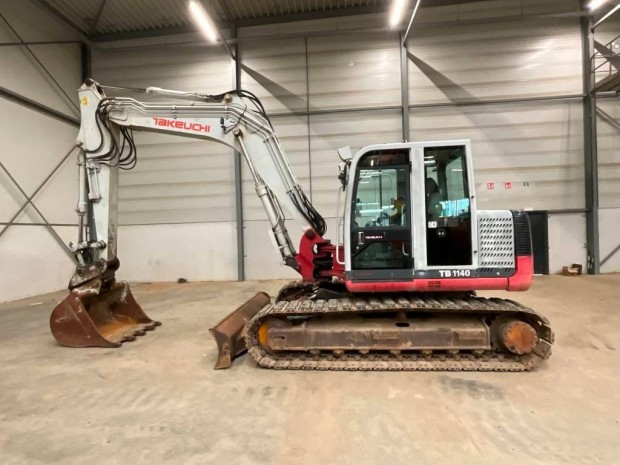 Takeuchi TB 1140 / 8.989 h üzemóra / Lízing 20%-tól