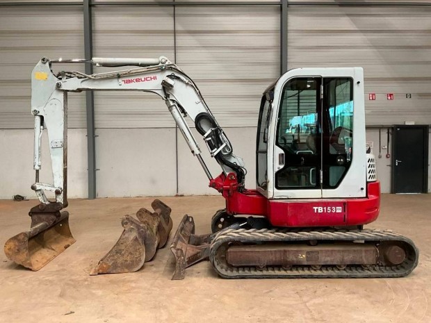 Takeuchi TB 153 FR / 4 462 üzemóra / Lízing 20%-tól