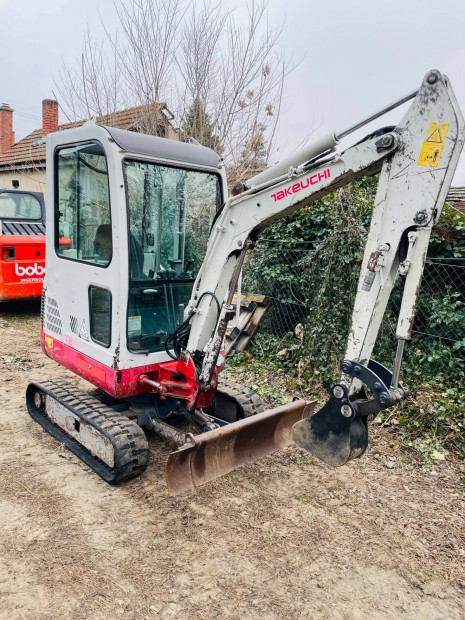 Takeuchi Tb016 z�rt f�lk�s f�t�ses minikotr� Bobcat �rok�s� munkag�p