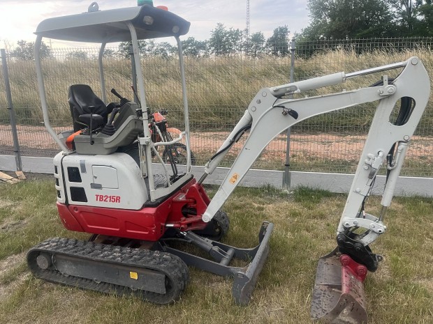 Takeuchi Tb215r minikotró forgókotró