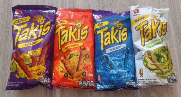 Takis egzotikus ritka chips kis s nagy mennyisgben 