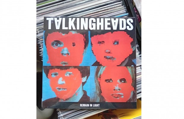 Talking Heads - Remain In Light Bakelit Lemez LP Bontatlan