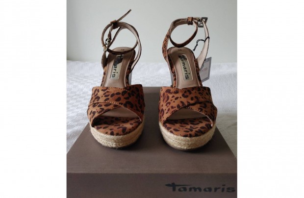 Tamaris Wortmann Leopard ni szandl 36