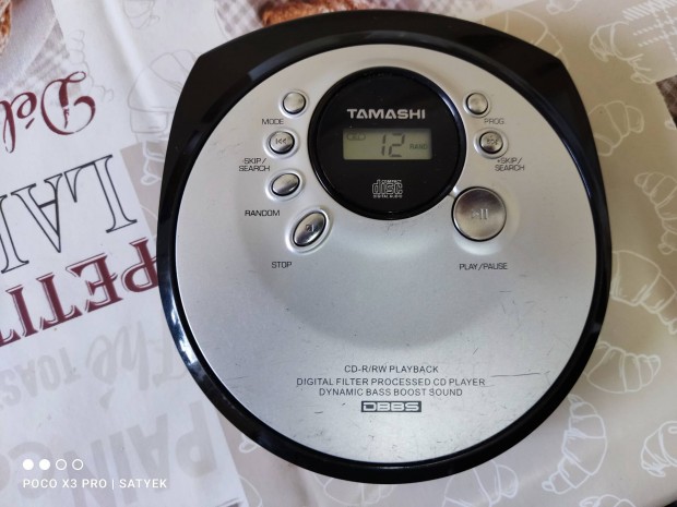 Tamashi  UX-6  discman ,cd walkman lejtsz