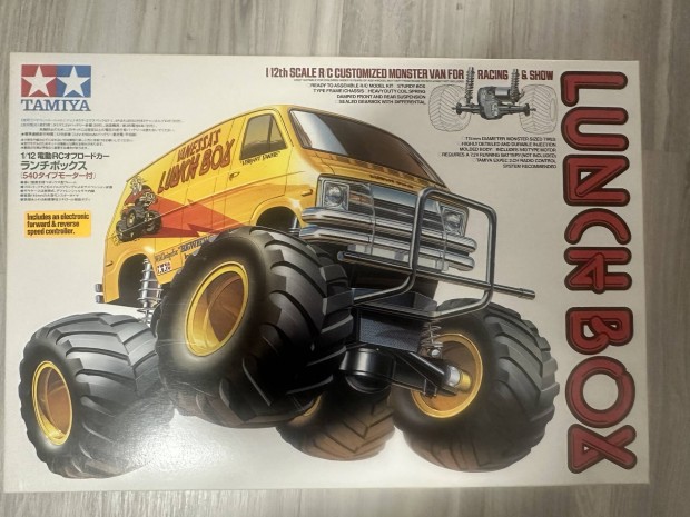 Tamiya 58347 1:12 RC Monster Truck Lunch Box