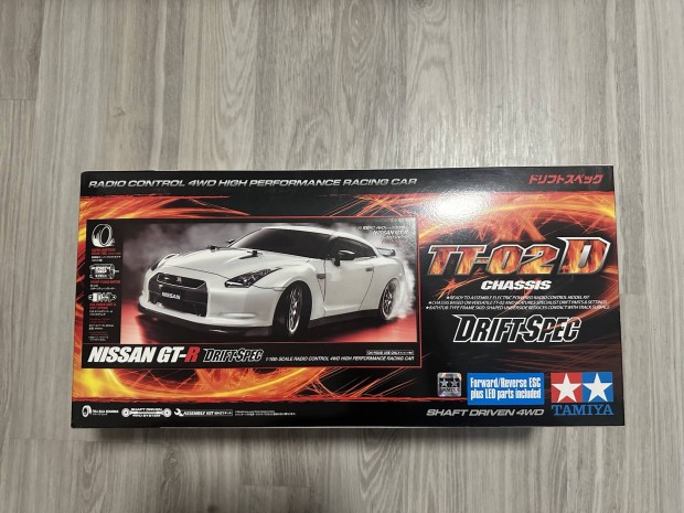 Tamiya 58623 RC Nissan GT-R Drift LED