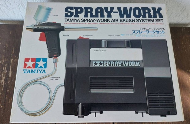 Tamiya Spray Work Airbrush készlet