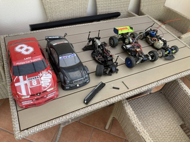 Tamiya Yokomo Carson retro RC csomag