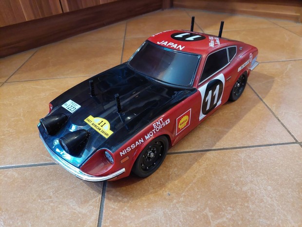 Tamiya tt-01 rc taviranyitos auto Datsun z 240