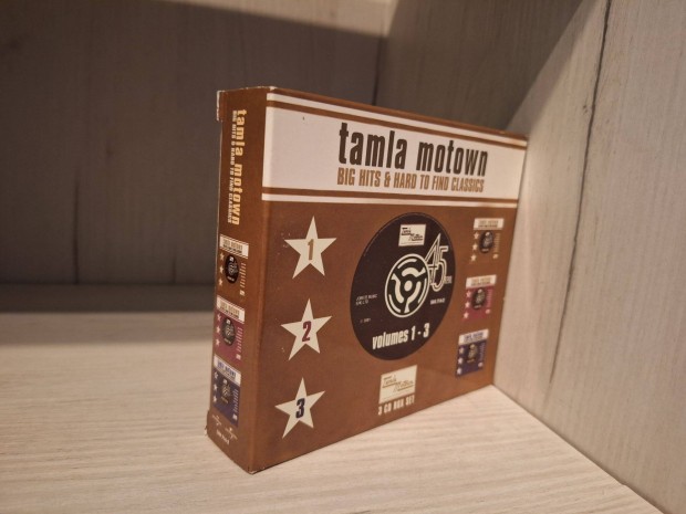 Tamla Motown Big Hits & Hard To Find Classics - Volumes 1-3 - 3 CD Box