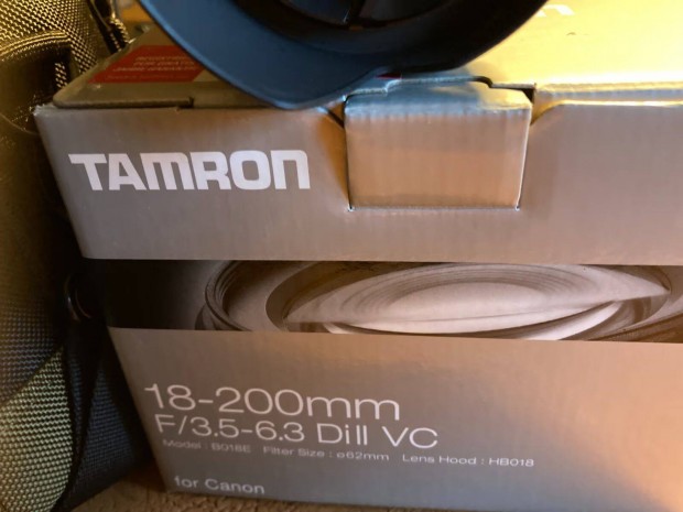 Tamron 18-200mm Di II VC (Canon), Foxpost egyeztets utn!