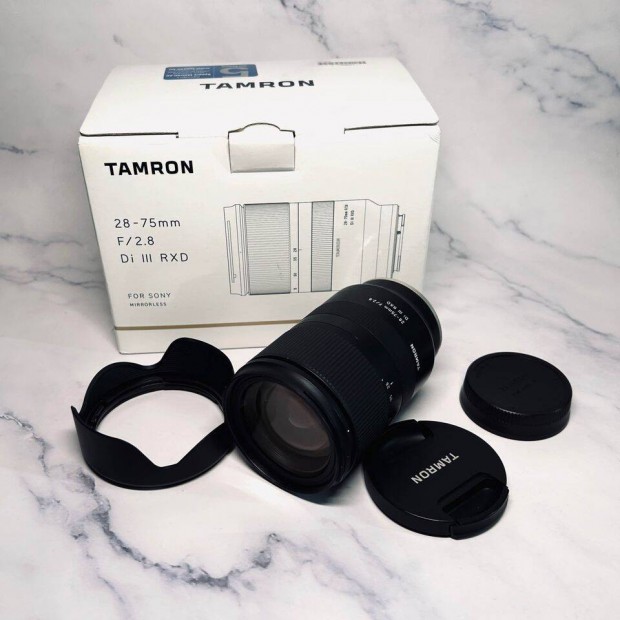 Tamron 28-75mm Sony E (2025.02-ig garancis)