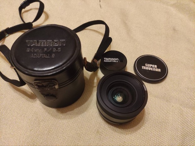 Tamron Adaptall 2 M42 es csatlakozs, F:2.5 s nagyltszg objektv