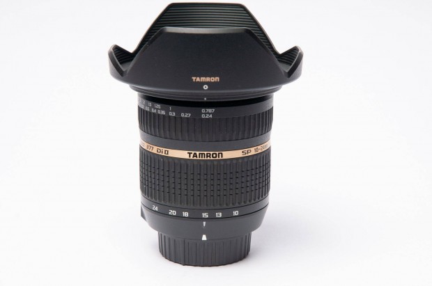 Tamron SP 10-24mm 1:3.5-4.5 Di II nagylátószögű objektív Nikon APS-C (