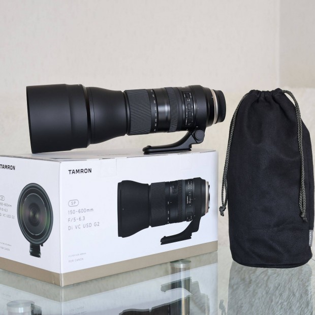 Tamron SP 150-600mm f/5-6.3 Di VC USD G2 ( Canon ) -Újszerű- 150-600