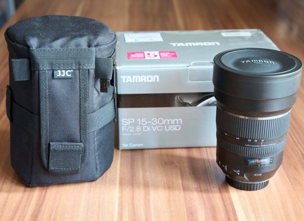 Tamron SP 15-30mm f2.8 Di VC USD EF bajonettes Garancilis