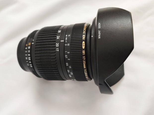 Tamron SP AF 17-35 mm  f 2.8-4-es nagy ltszg optika Nikon