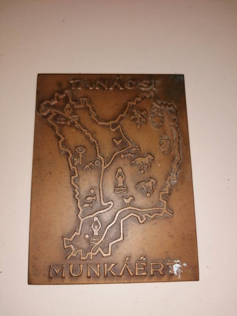 Tancsi munkrt plaket