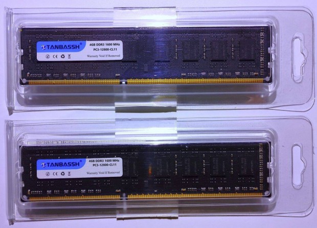 Tanbassh DDR3 1600 MHz 8 GB RAM CL11