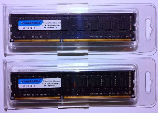 Tanbassh DDR3 1600 MHz 8 GB RAM CL11