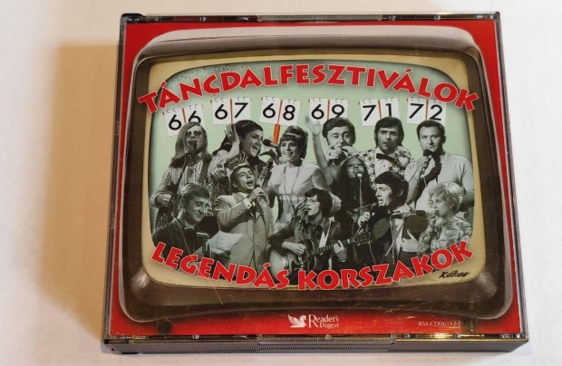 Tncdalfesztivlok - Legends Korszakok 6XCD Readers Digest