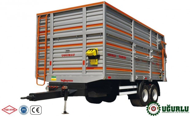 Tandem 15 tonns ptkocsi